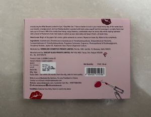 MILA BEAUTE Set of 7 Mini Liquid Lipsticks