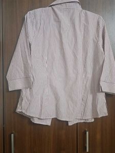 New Striped Button-Down Shirt