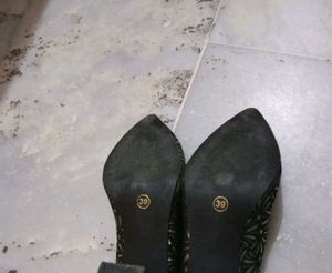 Black Wedge(EU Size 39)