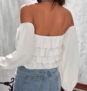 Off-Shoulder ruffle top