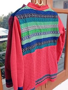 Colorful Knit Sweater