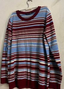 Striped Round Neck Sweater