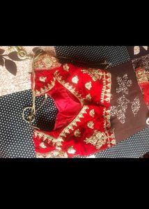 Red Colour Bridal Lehenga