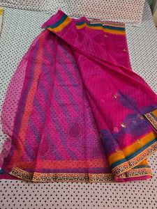 Weekend sale ✨✨Pink saree With Designer Work ✅🆕