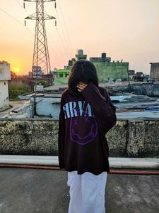 H&amp;M Y2K Nirvana Graphic Sweatshirt