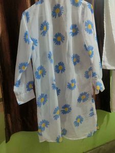 Floral Print Overshirt