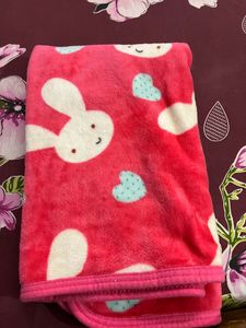 Baby Blankets Pink With Rabbit 🐰 Wholebody