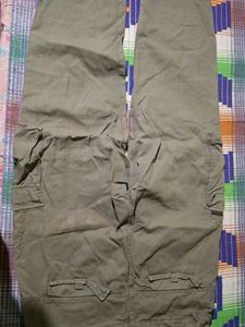 Olive Green Cargo Pants