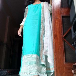Elegant Blue Kurta
