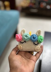 Airpods Crochet Case- Unicorn 🦄