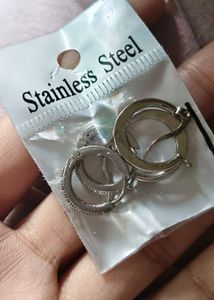 Hoop Earring Set (Stainless Steel)