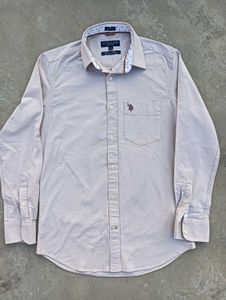 U.S. Polo Assn. Beige Shirt
