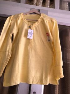 Yellow Long Sleeve Top💗