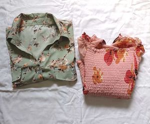Peach N Mint Tops Combo