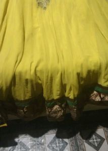 Yellow Indian Dress