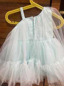 Blue Baby Girl Frock