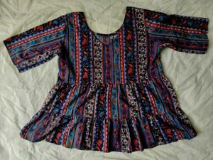 Boho Print Top