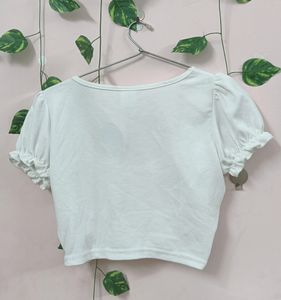 Coquette Crop Top🤍