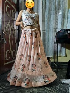Baby Pink New Lehenga Choli Set