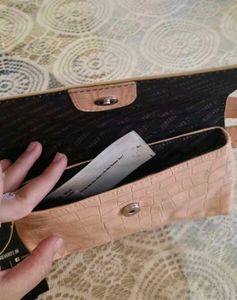 Forever 21 Peach Textured Waist Bag