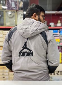 Cool Winter Shield Embroidered Jacket With Cap