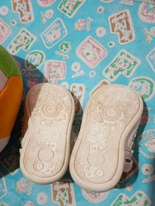 Cute White Baby Shoes