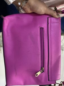 Pink Crossbody Bag