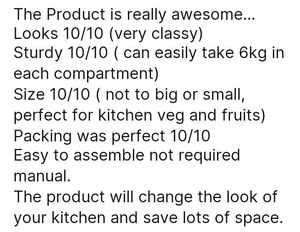 *4 COMPARTMENTS PLASTIC STAINLESS STEEL TROLLEY