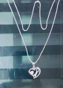 Silver Chain With Pendant