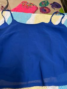 Blue Cami Top
