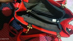 ... Branded Hand Bag Only Back Side Zip Is Not W