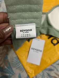 Savana Green Bra