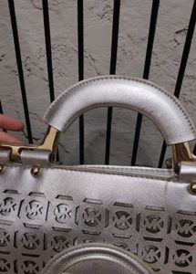 MK silver handbag