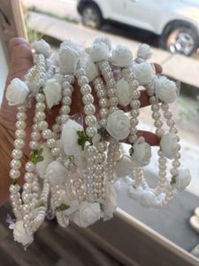 Pearl &amp; Floral Headgear