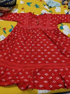Red Frock Dress