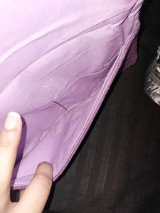 Cloth Purple Wallet
