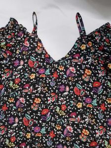 Floral Off-Shoulder Long Sleeve Top