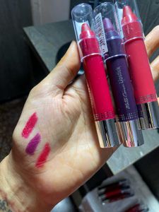 Lipstick Combo Of Set 3 Lipcrayon
