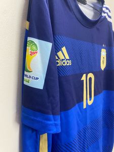 Messi Argentina away jersey