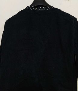 Chic Black Top &amp; Cardigan Set🎉