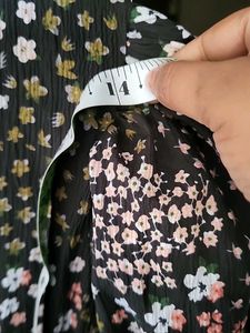 Floral Print Wrap Dress