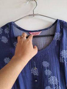 Feed Zipper Maternity Kurta