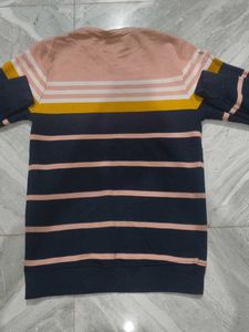 Striped Knit Sweater