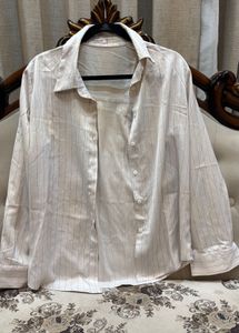 Striped Button-Down Shirt