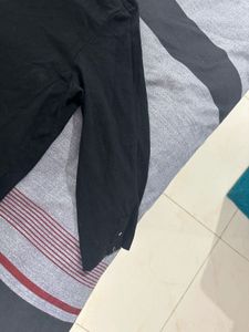 Black 3/4th Sleeve T-shirt