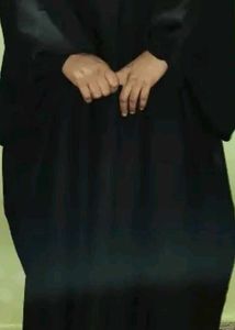Elegant Black Abaya - No Shawl
