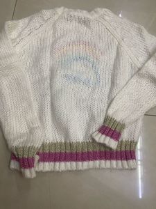 Rainbow Sweater 5-6 Yrs( FESTIVE OFFER)