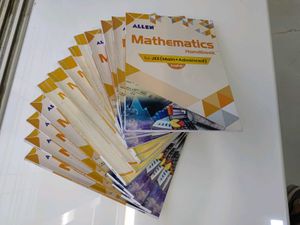 Allen 12th Std Mathematic Hand Book +unit Boo
