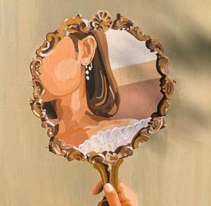 Aesthetic Mirror Painting