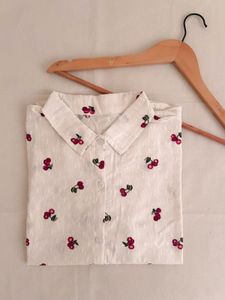 CHERRY SHIRT 100% COTTON